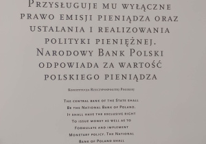 Wizyta w Centrum Pieniądza Narodowego Banku Polskiego