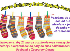 Dzień Kolorowej Skarpetki