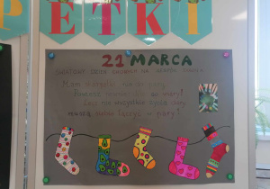 Dzień kolorowej skarpetki
