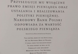 Wizyta w Centrum Pieniądza Narodowego Banku Polskiego
