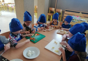 Zajęcia kulinarne w Akademii Małego Kucharza